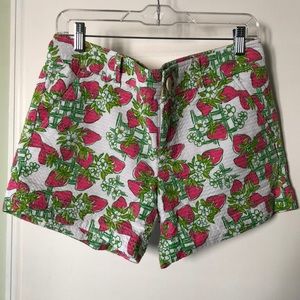 Lily Pulitzer Strawberry Shorts